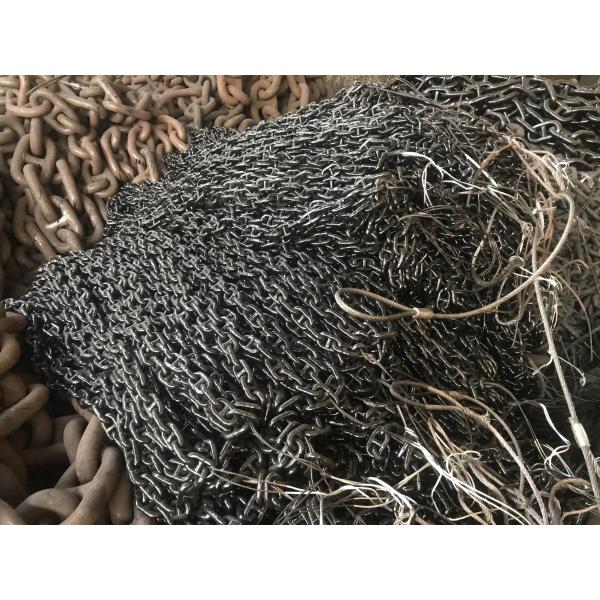 Steel Marine Anchor Chain Stud Link Chain 28mm Diameter