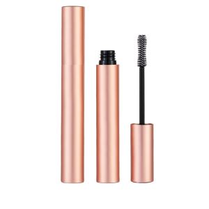 8ml Rose Gold Aluminum Plastic Mascara Tube Embossed Hot Stamping