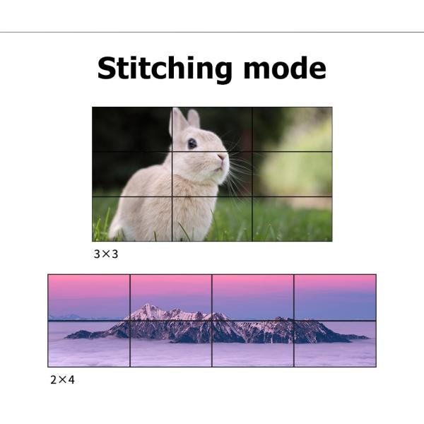 Buy YUV444 Input Color Format Video Wall Controller 8 Inputs and 9 HDMI1.3 Outputs with Rich Interfaces at wholesale prices