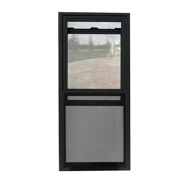 Buy Anodizing 1.3mm Aluminum Vertical Sliding Window at wholesale prices