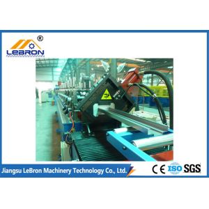 Automatic Steel Door Frame Roll Forming Machine Gi Gl Material 0.8~1.2mm