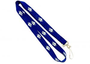 China Eco - Friendly Sublimation Custom Polyester Lanyards Single J Hook Accessories on sale