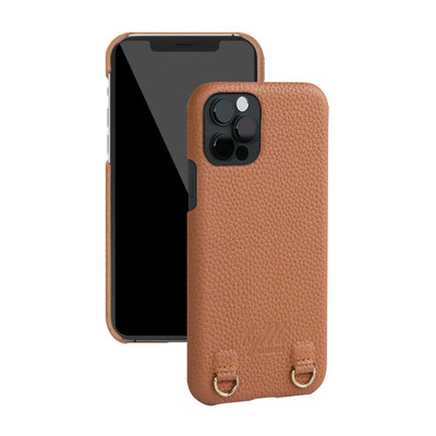 Buy Leather PC Material Protective Iphone Case With Detachable Strap ODM at wholesale prices