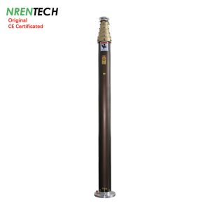 9m non-lockable pneumatic telescoping antenna mast