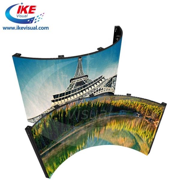 Buy Portable Trade Show Booth Display Aluminum Exhibition LED Screen Sign at wholesale prices