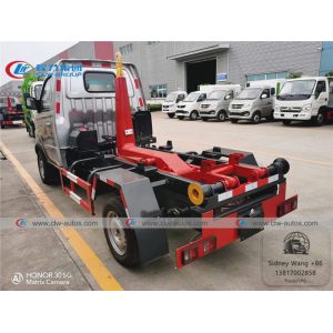 Jinbei 2m3 1T Mini Hook Lift Garbage Truck With Detechable Container