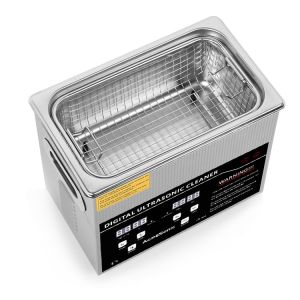 Multifunctional Ultrasonic Bath Cleaner 3L High Frequency Stainless Steel SUS304