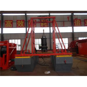 River Submerge Sand Dredger With Dredging Sand Pump