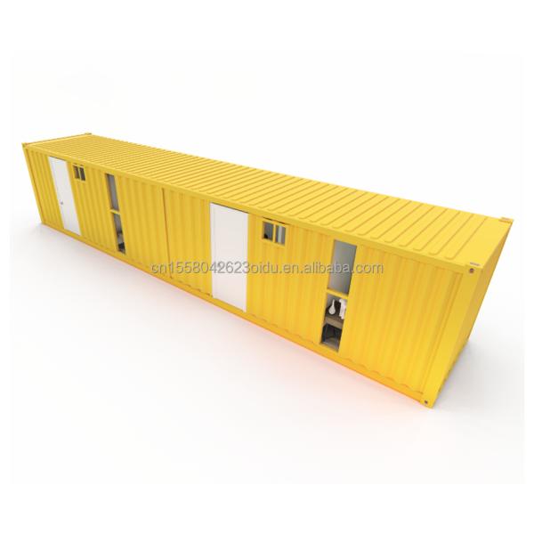 20ft Design Mobile Shipping 40ft Container 4 Bedroom Residential Mini Lounge Hotel and Customized Color for Hotel Sale