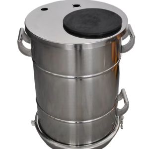 Good Sealing Small Cover Round Powder Coating Hopper