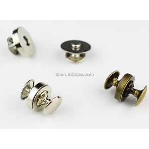 2020 metal double face rivet magnet button
