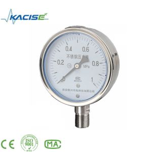Aluminium Oil Filled Lpg Nitrogen Pressure Gauge 60mm / 2.5
