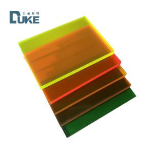 15mm Thick Tinted Plexi Colorful Acrylic Sheets Plastic Sheet For Signage