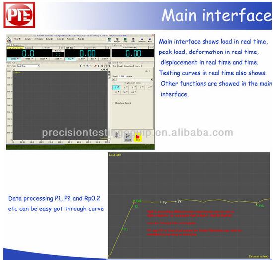 Analog Display Hydraulic Universal Testing Machine price WE-50C