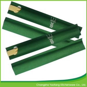 20cm Twins Natural Disposable Bamboo Chopsticks Open Paper Packing