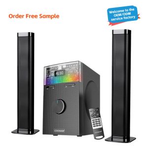 Quality Multimedia Computer RGB Speaker 2.1 Subwoofer Home Theater System With 50W Output Power for sale
