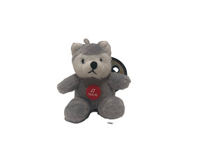 Buy Stuffed Toys Huskie Keychain 11cm With Music Box at wholesale prices