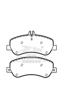 Buy D1406 Mercedes-Benz X204 Front Ceramic Brake Pads 005 420 48 20 at wholesale prices