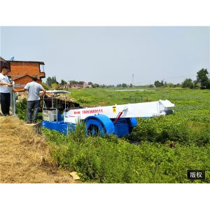 China 10CBM Automated Aquatic Reed Harvesting Machine Water Hyacinth Harvester on sale