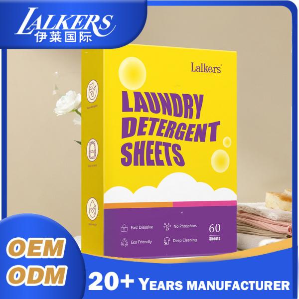 Buy Ultra Concentrated Laundry Cleaning Sheets Hypoallergenic For Sensitive Skin at wholesale prices