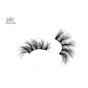 Fashioned Fan Shaped 27MM Natural Wispy False Lashes