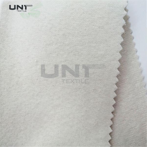 Clothing Fusible Adhesive Wool Woven Interlining 150cm Width