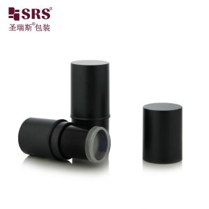 D051 6g Frosted Plastic ABS Material Round Shape Stick Container Tube Top