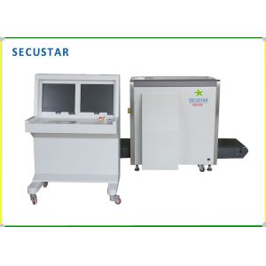Quality dual views security low conveyor x ray parcel scanner designed can be used in border and airport for sale