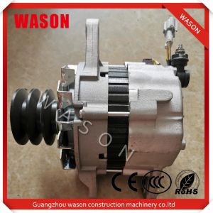 6HK1 Excavator Alternator 1-81100414-1 A4TU5485 With Stable Qualiity