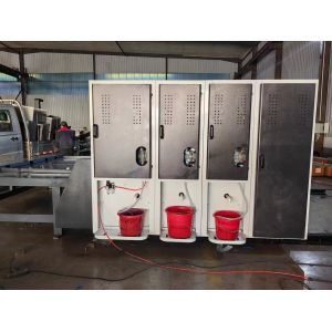 Printing Shops Semi-auto 3 Colors Flexo Ink Carton Pizza Box Slotting Die