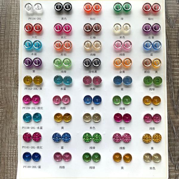 2Holes Rhinestone Diamond decorative crystal acrylic buttons for garment