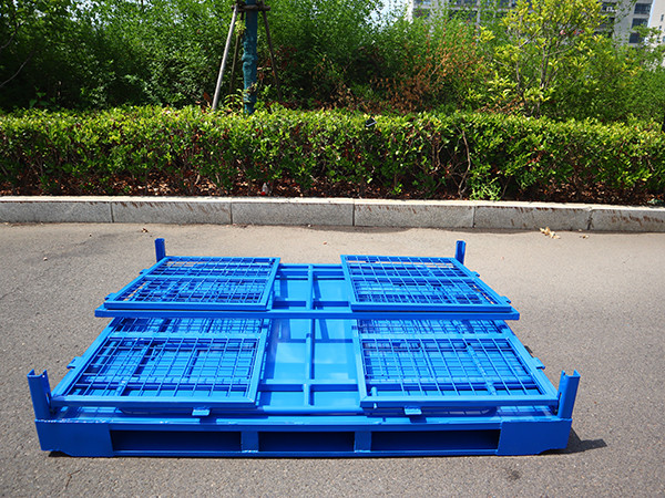 Buy 1000kg - 2000kg Load Bearing Pallet Cages With Padlock Locking System at wholesale prices