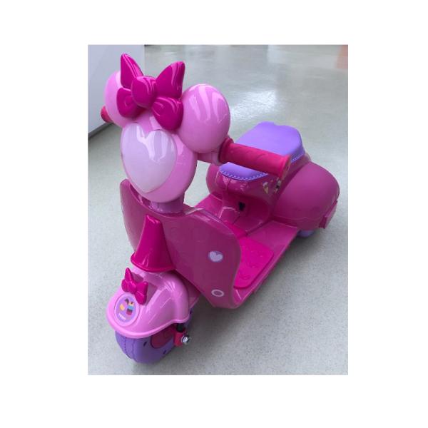 390 *1 Motor 6v Pink Electric Baby Motorcycle Scooters Ride On Car for Children Toys