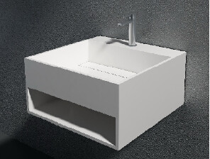 Seamless Wall Hanging Wash Basin Unique Modern Wall Mount Sink