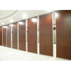Acoustic Sliding Folding Partitions Movable Walls With Aluminium Door Track