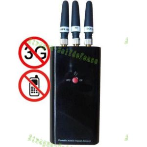 808HA portable GSM+3G cell phone signal jammer/blocker