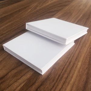 ISO FSC Cosmetic Packing Box , Spot UV Eyeshadow Makeup Box with mirror