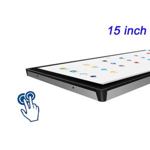 15-Inch Android Embedded Touch Screen for Security Systems, Warehouse Automation
