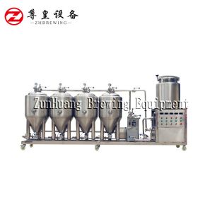 50L Small Mini Home Beer Brewing Equipment 1900 * 650 * 1750mm Dimension
