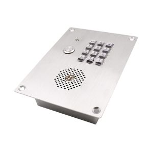 Stainless Steel Elevator Intercom Phones , Handsfree Hotline Emergency Phone