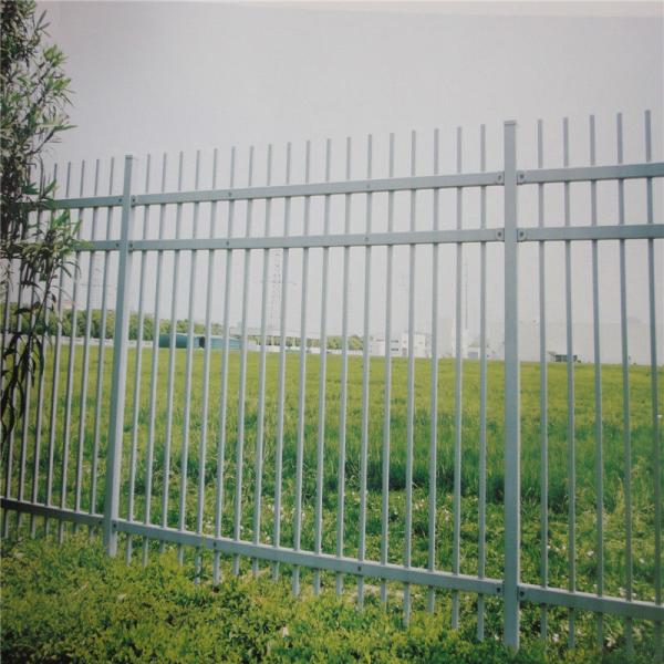 spear top pickets steel fence