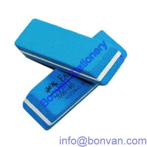 Quality office ink eraser, three color ink eraser,office three lays eraser for sale