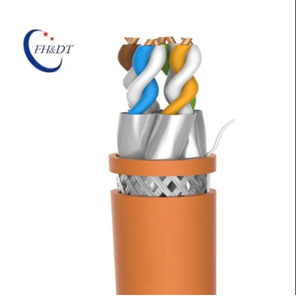 Buy 10dB Cat7A Ethernet Cable 4 Pairs Low Crosstalk Cat7A S FTP at wholesale prices