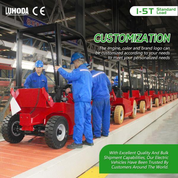 Best Quality Forklift Cheap Price Electric Battery 5ton Electric Pallet Forklift New Design Forklift