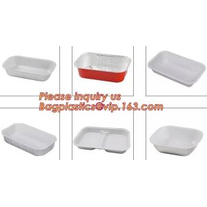 Rectangular Disposable Aluminum Foil Food Preserving Container,15ml 25ml 50ml