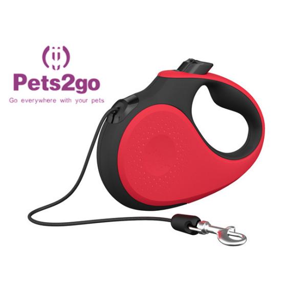 Buy Pets2go Easy Manage 500cm*1cm Retractable Pet Leash at wholesale prices