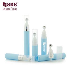 A0035 7.5ml 10ml 15ml PP Vacuum Eye Cream Roller Bottles with Secure Snap Lock