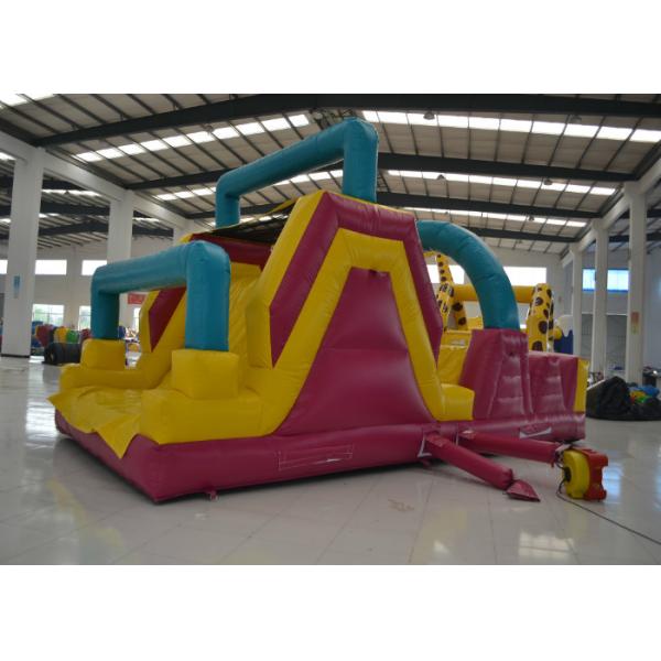 Buy Big Commercial Inflatable Obstacle Courses Outdoor Game 8 X 4 X 4m Safe Nontoxic at wholesale prices