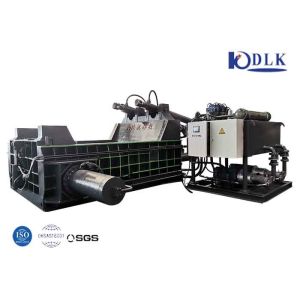 China Metal Automatic PLC 280 Ton 500*500MM Scrap Baler Machine on sale
