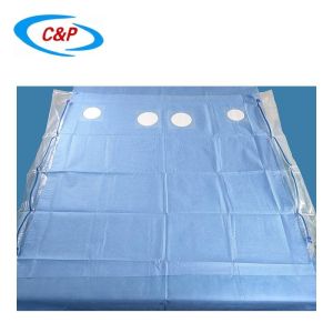CE ISO13485 Hospital Sterile Surgical Drape Pack for Angiography